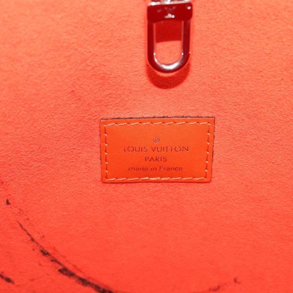 LOUIS VUITTON Epi Neverfull MM Tote Bag Orange Pimon M40884 LV Auth 84897 - Picture 10 of 16